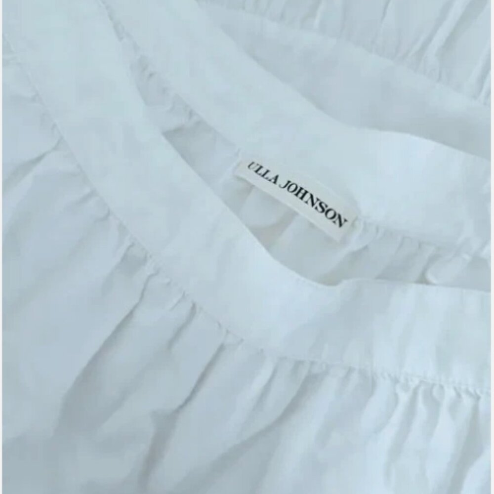 Ulla Johnson Sylvie Tiered Cotton Skirt - Picture 3 of 5